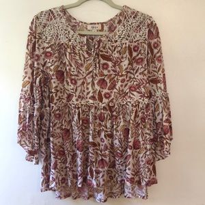 Like New! Style & Co Floral Blouse